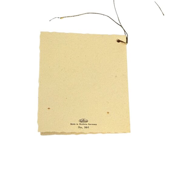 Vtg Easter Card Boy & Chick Design Kruger Made In Western Germany No. 560 - Picture 3 of 5